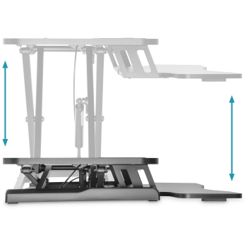 Digitus DA-90380-1 Ergonomischer Schreibtischaufsatz