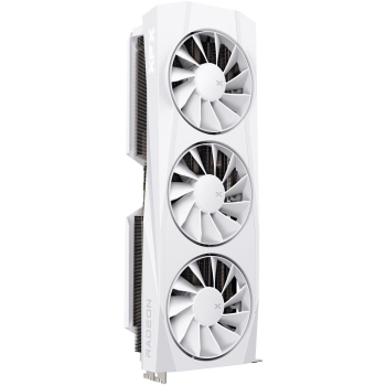 Preview: RX 9070 XT 16GB XFX Quicksilver Gaming GDDR6 3 Fan white