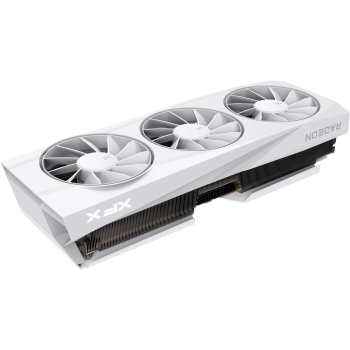 Preview: RX 9070 XT 16GB XFX Quicksilver Gaming GDDR6 3 Fan white