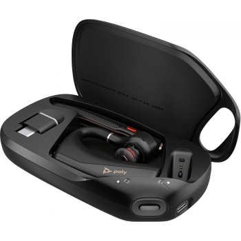 Preview: HP Poly Bluetooth Headset Voyager Free 50 UC USB-C schwarz