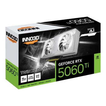 Preview: RTX 5060 Ti 16GB Inno3D Twin X2 OC GDDR7 white