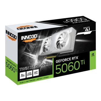 Preview: RTX 5060 Ti 8GB Inno3D Twin X2 OC GDDR7 white