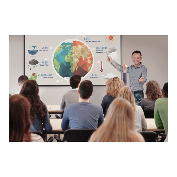 Preview: (1280x800) OPTOMA ZW350e DLP Laser 4000-Lumen HDMI USB 3D WXGA White