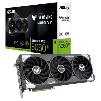 Preview: RTX 5060 Ti 16GB ASUS TUF Gaming OC GDDR7 3Fan