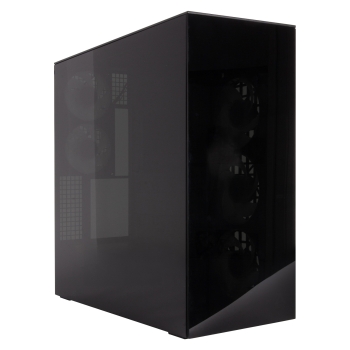 Preview: Arctic Xtender black window w/o GPU vertical mount