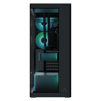 Preview: Arctic Xtender black window w/o GPU vertical mount