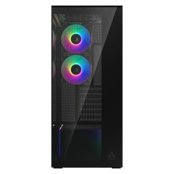 Preview: Arctic Xtender mirrow black window w/o GPU vertical mount Black