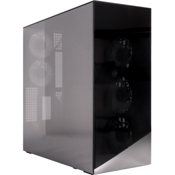 Preview: Arctic Xtender (Black) mirrow black window with GPU vertical mount