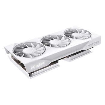 Preview: RX 9060 XT 16GB XFX Radeon SWIFT OC GDDR6 3 Fan white
