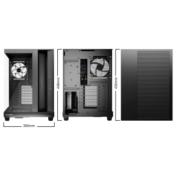 Preview: Midi be quiet! Light Base 500 LX Black