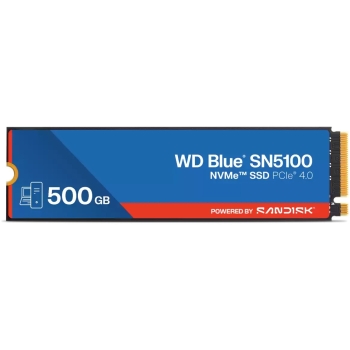 M.2 WD Blue SN5100 NVMe 500GB Internal Solid State Drive PCIe4.0 x4 NVMe – WDS500G5B0E-00CPE0