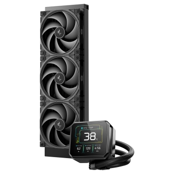Preview: K COOLER Wasserkühlung Deepcool Spartacus 360 LCD black