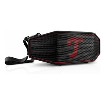 Teufel ROCKSTER CROSS 2 Stereo-Bluetooth-Speaker wireless black red