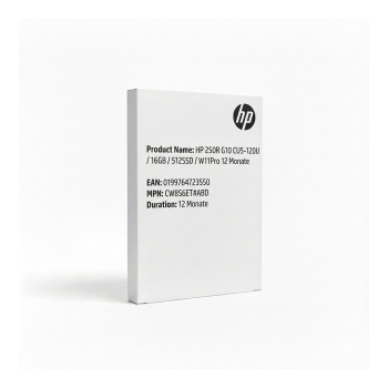 HP 250R G10 CU5-120U/16GB/512SSD/W11Pro 12 Monate