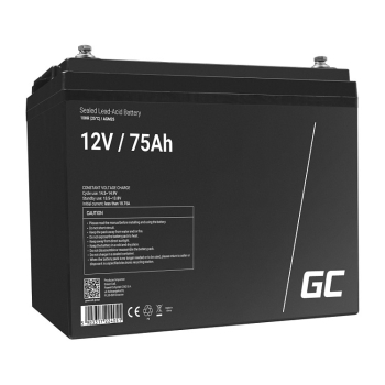 Green Cell AGM25 Plombierte Bleis�ure 75Ah 12V