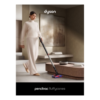 Preview: Dyson PencilVac Fluffycones - Stabstaubsauger - Schwarz, Grau