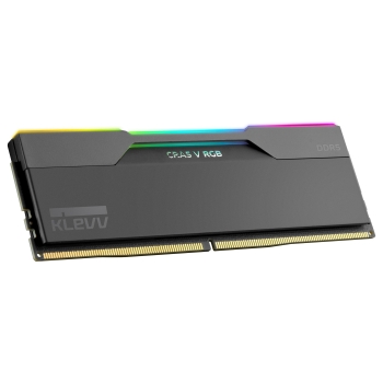 Preview: 32GB KLEVV CRAS V (16GBx2) 6400 CL30 Black EXPO