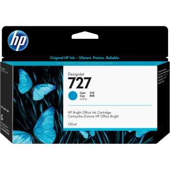 HP 727 Original Tinte cyan Standardkapazitt 130 ml 1er-Pack
