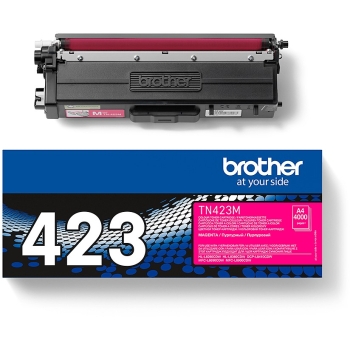Preview: Brother Toner TN-423M Magenta bis zu 4.000 Seiten nach ISO 19798