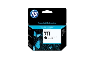 HP 711      Schwarz             Tintenpatrone 80ml