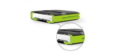 Preview: Silicon Power Festplatte 6.3cm 1TB USB3.0 A60Anti-shock/blau