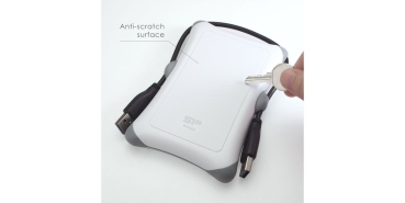 Preview: Silicon Power Festplatte 6.3cm 1TB USB3.0 A30Anti-shock Wei� extern retail