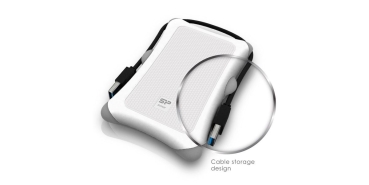 Preview: Silicon Power Festplatte 6.3cm 1TB USB3.0 A30Anti-shock Wei� extern retail