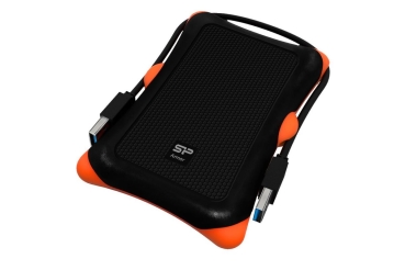 Preview: Silicon Power Festplatte 6.3cm 1TB USB3.0 A30Anti-shock Blac extern retail