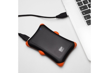 Preview: Silicon Power Festplatte 6.3cm 1TB USB3.0 A30Anti-shock Blac extern retail