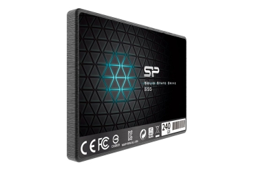 Preview: Silicon Power SSD 240GB 6.3cm SATAIII S55 3D Nand Black