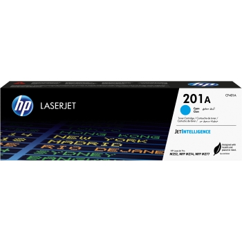 HP Toner 201A CF401A Cyan bis zu 1.330 Seiten ISO/IEC 19798