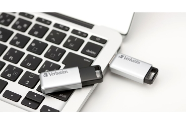 Preview: USB-Stick 64GB Verbatim 3.2 Drive Secure Data Pro (PC&MAC)
