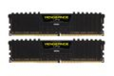 Preview: DDR4  16GB PC 3000 CL15 CORSAIR KIT (2x8GB)  VENGEANCE Black retail