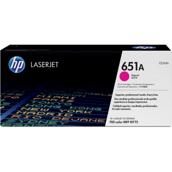 HP 651A Original Toner magenta Standardkapazitt 16.000 Seiten 1er-Pack