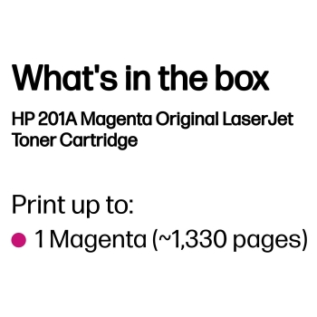 Preview: HP Toner 201A CF403A Magenta bis zu 1.330 Seiten ISO/IEC 19798