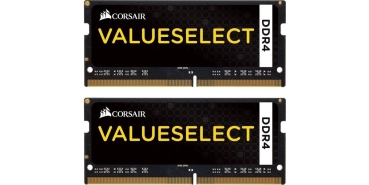 Preview: SO DDR4  16GB PC 2133 CL15 CORSAIR KIT (2x8GB) Value Select retail