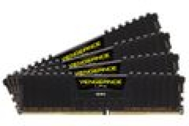 Preview: DDR4  32GB PC 3200 CL16 CORSAIR KIT (4x8GB) Vengeance Black retail