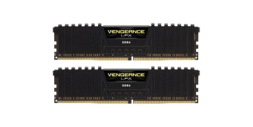 Preview: DDR4  32GB PC 2133 CL13 CORSAIR KIT (2x16GB) VENGEANCE LPX B retail
