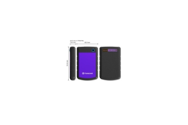 Preview: Transcend 6.3cm   2TB USB3.1 StoreJet 25H3P Purple