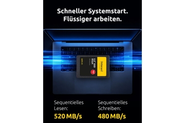 Preview: Intenso 6.3cm (2,5) 960GB SSD SATA3 High Performance retail