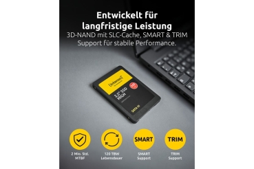 Preview: Intenso 6.3cm (2,5) 960GB SSD SATA3 High Performance retail