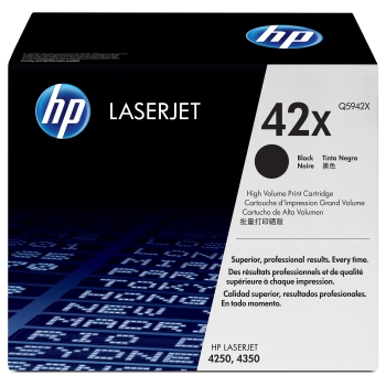 HP Toner 42X Q5942X Schwarz