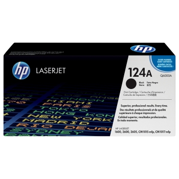 HP Toner 124A Q6000A Schwarz