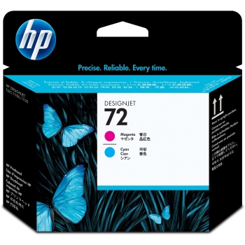 HP 72 original printhead C9383A magenta and cyan standard capacity 1-pack