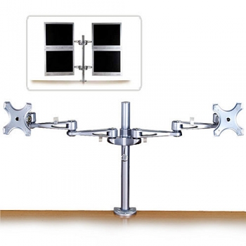 LINDY LCD Dual-Monitorarm modular