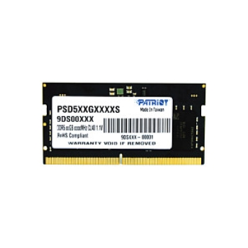32GB Patriot SO-DIMM PC4800 (1x32) Memory Signature