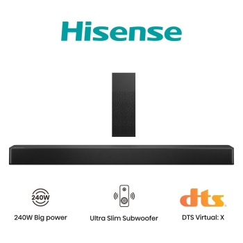 Hisense HS2100 (schwarz. Bluetooth. HDMI (ARC). USB)