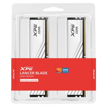 Preview: 32GB ADATA DIMM 5600 (2x 16 GB) Dual-Kit (wei. AX5U5600C4616G-DTLABWH. XPG Lancer Blade. INTEL XMP. AMD EXPO)