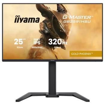 Preview: iiyama G-MASTER Gold Phoenix™ GB2591HSU-B1 Gaming-Monitor 68.6 cm (24.5) mattschwarz