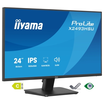 iiyama ProLite X2493HSU-B1 Monitor 60.5 cm (24) mattschwarz